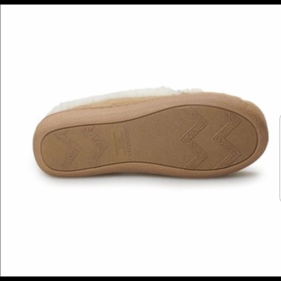 Women’s Sonoma Faux-Fur Lined Microsuede Moccasins - Picture 3 of 5